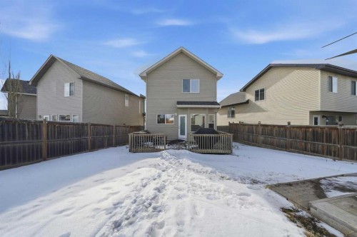 74 Cranberry Close Se, Calgary, AB - Outdoor With Deck Patio Veranda