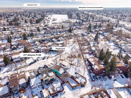217 Aboyne Place Ne, Calgary, AB - Outdoor With View