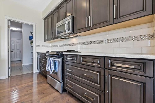 415 Auburn Bay Avenue Se, Calgary, AB - Indoor Photo Showing Kitchen