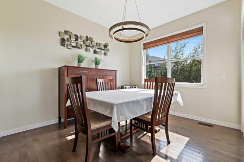 415 Auburn Bay Avenue Se, Calgary, AB - Indoor Photo Showing Dining Room