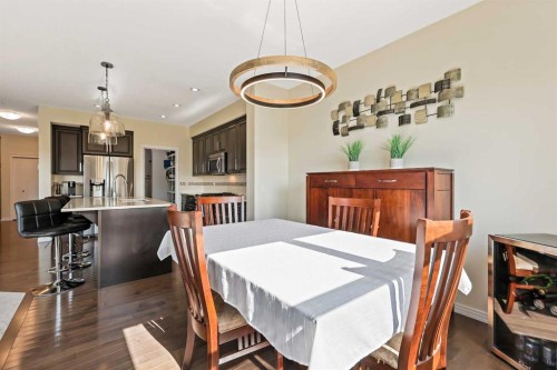 415 Auburn Bay Avenue Se, Calgary, AB - Indoor Photo Showing Dining Room