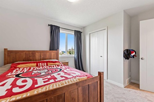 415 Auburn Bay Avenue Se, Calgary, AB - Indoor Photo Showing Bedroom