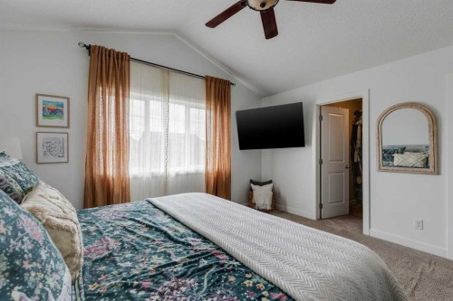 112 Fireside Drive, Cochrane, AB - Indoor Photo Showing Bedroom