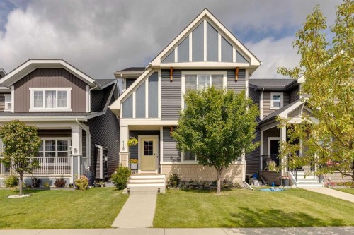 112 Fireside Drive, Cochrane, AB - Outdoor With Facade