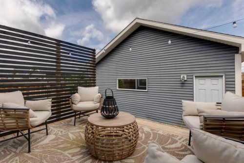 112 Fireside Drive, Cochrane, AB - Outdoor With Deck Patio Veranda