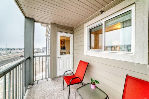 3302-181 Skyview Ranch Manor Ne, Calgary, AB - Outdoor With Balcony With Exterior