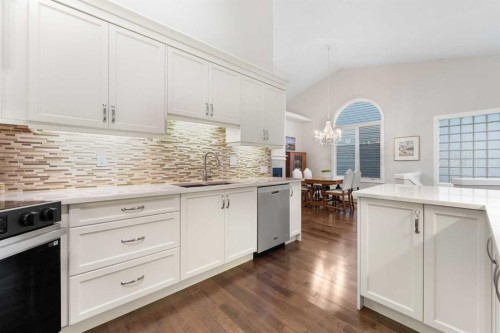 71 Chaparral Close Se, Calgary, AB - Indoor Photo Showing Kitchen With Upgraded Kitchen