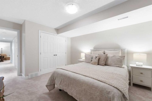 71 Chaparral Close Se, Calgary, AB - Indoor Photo Showing Bedroom