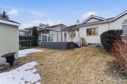 71 Chaparral Close Se, Calgary, AB - Outdoor With Deck Patio Veranda