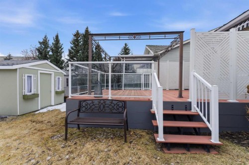 71 Chaparral Close Se, Calgary, AB - Outdoor With Deck Patio Veranda With Exterior