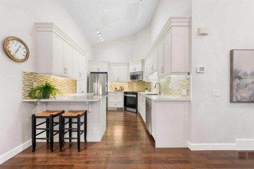 71 Chaparral Close Se, Calgary, AB - Indoor Photo Showing Kitchen With Upgraded Kitchen