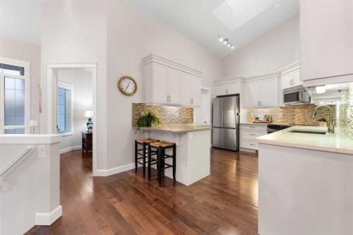 71 Chaparral Close Se, Calgary, AB - Indoor Photo Showing Kitchen With Upgraded Kitchen