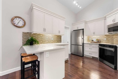 71 Chaparral Close Se, Calgary, AB - Indoor Photo Showing Kitchen With Upgraded Kitchen