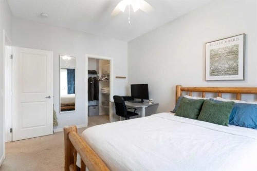 408-250 Fireside View, Cochrane, AB - Indoor Photo Showing Bedroom