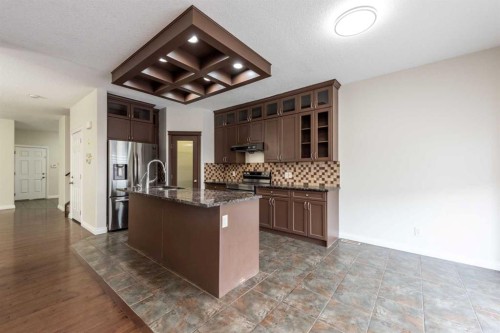 422 Taralake Way Ne, Calgary, AB - Indoor Photo Showing Kitchen With Upgraded Kitchen