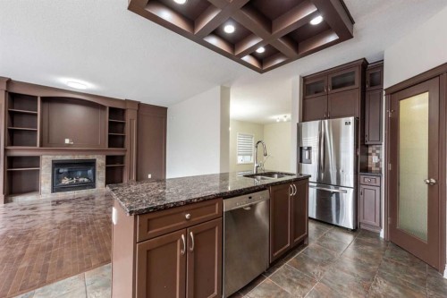 422 Taralake Way Ne, Calgary, AB - Indoor Photo Showing Kitchen With Double Sink With Upgraded Kitchen