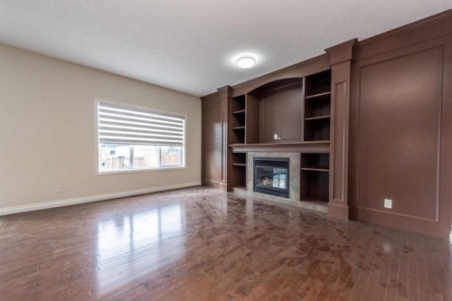 422 Taralake Way Ne, Calgary, AB - Indoor With Fireplace