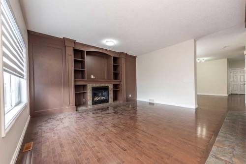 422 Taralake Way Ne, Calgary, AB - Indoor With Fireplace