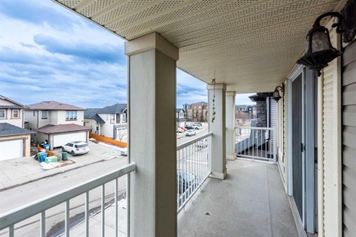 422 Taralake Way Ne, Calgary, AB - Outdoor With Balcony With Exterior