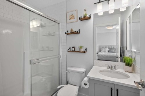 103 Cranbrook Walk Se, Calgary, AB - Indoor Photo Showing Bathroom