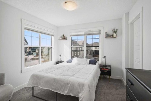 103 Cranbrook Walk Se, Calgary, AB - Indoor Photo Showing Bedroom