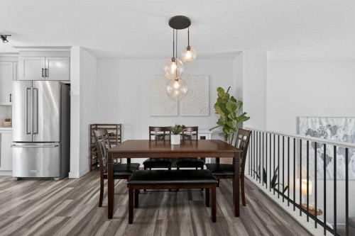 103 Cranbrook Walk Se, Calgary, AB - Indoor Photo Showing Dining Room