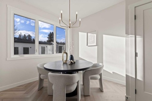 3107 42 Street Sw, Calgary, AB - Indoor Photo Showing Dining Room