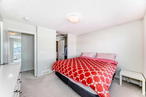 108 Walgrove Cove Se, Calgary, AB - Indoor Photo Showing Bedroom
