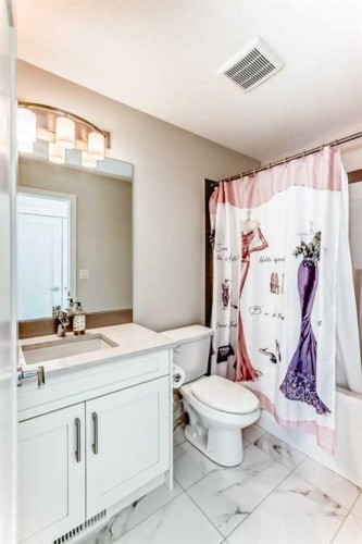 108 Walgrove Cove Se, Calgary, AB - Indoor Photo Showing Bathroom