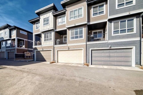 108 Walgrove Cove Se, Calgary, AB - Outdoor With Balcony With Facade