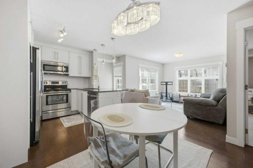 2413-11 Mahogany Row Se, Calgary, AB - Indoor Photo Showing Dining Room
