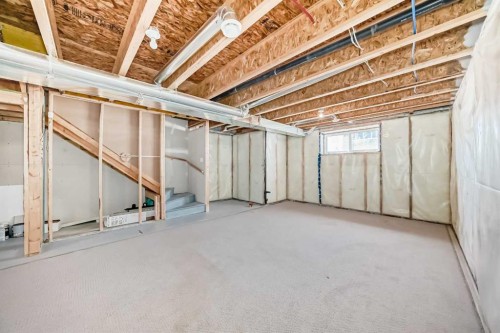 80 Magnolia Way Se, Calgary, AB - Indoor Photo Showing Basement