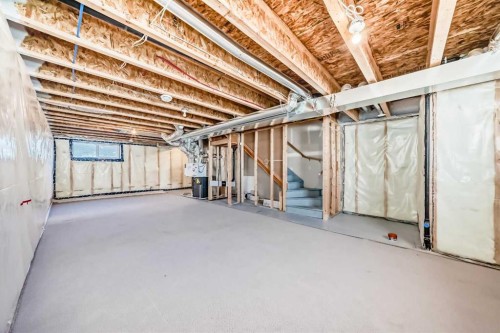 80 Magnolia Way Se, Calgary, AB - Indoor Photo Showing Basement