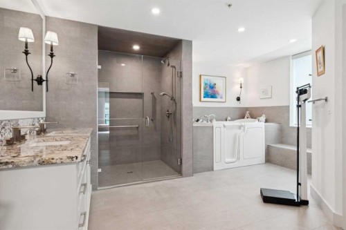 901-837 2 Avenue Sw, Calgary, AB - Indoor Photo Showing Bathroom