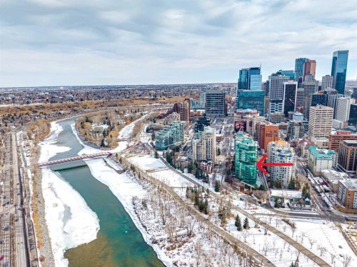 901-837 2 Avenue Sw, Calgary, AB - Outdoor With View