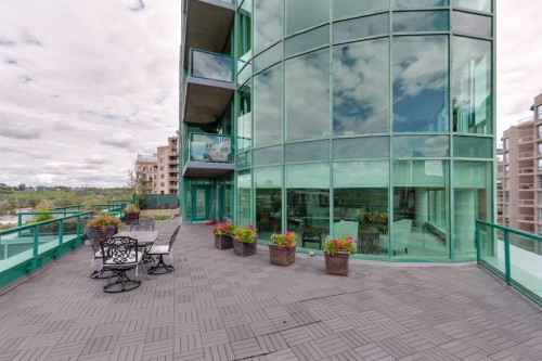 901-837 2 Avenue Sw, Calgary, AB - Outdoor With Balcony
