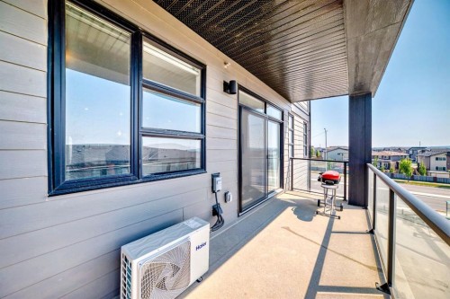 2307-55 Lucas Way Nw, Calgary, AB - Outdoor With Balcony With Exterior
