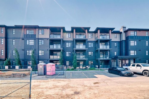2307-55 Lucas Way Nw, Calgary, AB - Outdoor With Balcony With Facade