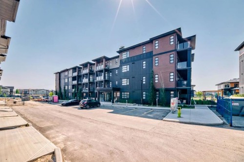2307-55 Lucas Way Nw, Calgary, AB - Outdoor With Balcony With Facade
