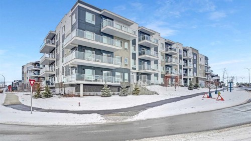 1302-220 Seton Grove Se, Calgary, AB - Outdoor With Balcony With Facade