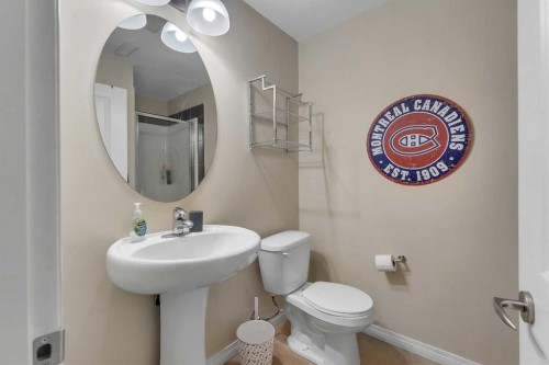 1002-1001 8 Street Nw, Airdrie, AB - Indoor Photo Showing Bathroom