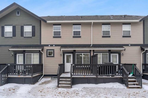 1002-1001 8 Street Nw, Airdrie, AB - Outdoor With Deck Patio Veranda