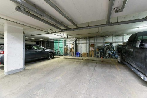 102-6315 Ranchview Drive Nw, Calgary, AB - Indoor Photo Showing Garage