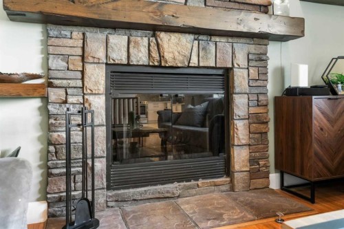 49 Macewan Ridge Close Nw, Calgary, AB -  With Fireplace