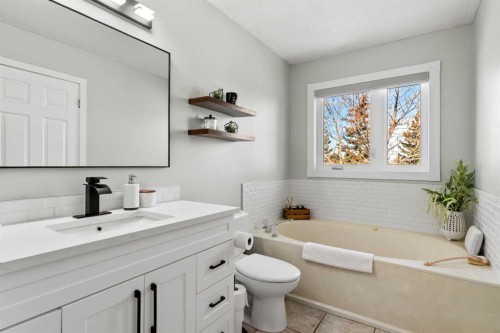 49 Macewan Ridge Close Nw, Calgary, AB - Indoor Photo Showing Bathroom