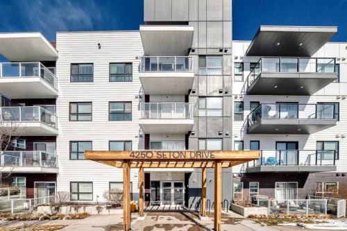 209-4250 Seton Drive Se, Calgary, AB - Outdoor With Balcony