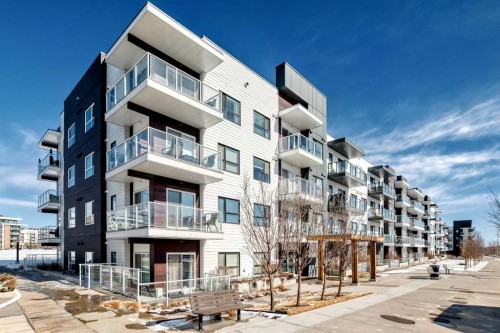 209-4250 Seton Drive Se, Calgary, AB - Outdoor With Balcony