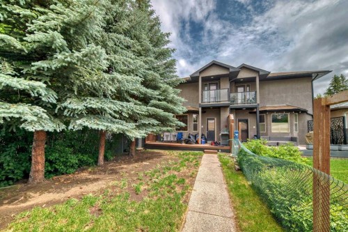 4347 2 Street Nw, Calgary, AB - Outdoor With Balcony With Deck Patio Veranda