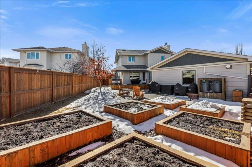31 River Rock Manor Se, Calgary, AB - Outdoor With Deck Patio Veranda
