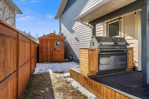 31 River Rock Manor Se, Calgary, AB - Outdoor With Deck Patio Veranda With Exterior